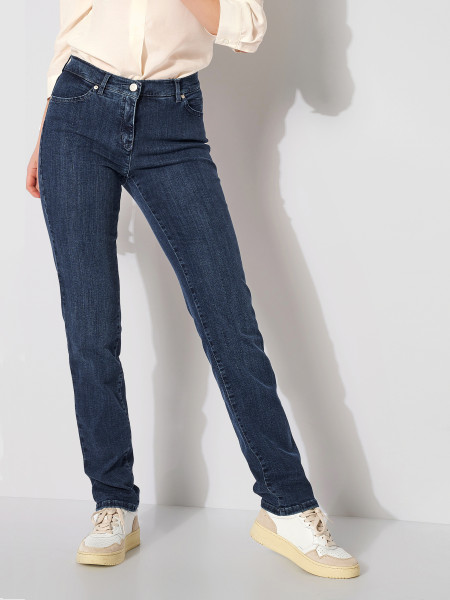 TONI Fashion Style »Perfect Shape« Mid Blue Used Jeans Mit Shapingeffekt
