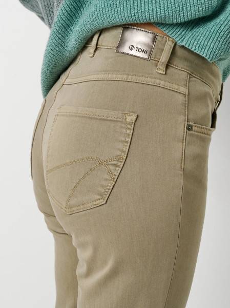 TONI Fashion Style »Perfect Shape« Taupe Slim-Fit Jeans Mit Shapingeffekt