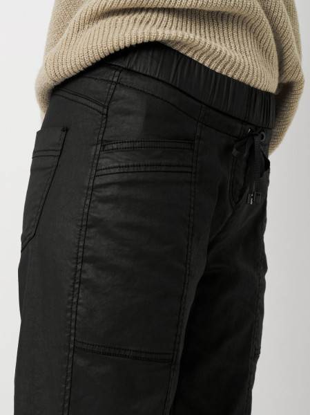 TONI Fashion Style »Sue« Black Jogpants In Lederoptik