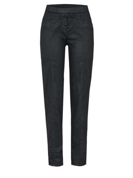 TONI Fashion Style »Sue« Black Jogpants In Lederoptik