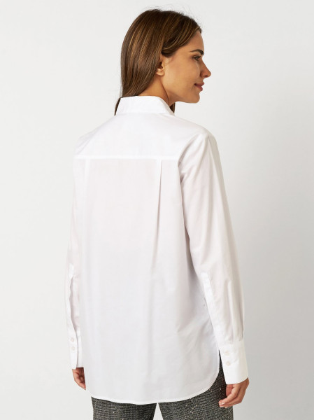 TONI Fashion Style »Alma« White Weiße Hemdbluse