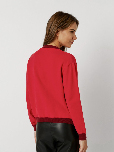 TONI Fashion Style »Ivette« Red Roter Cardigan
