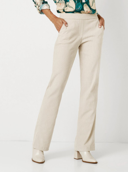 TONI Fashion Style »Jenny« Ecru Wide Leg Aus Cord