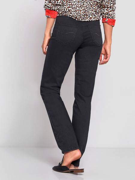 TONI Fashion Style »Liv« Black Regular-Fit Jeans