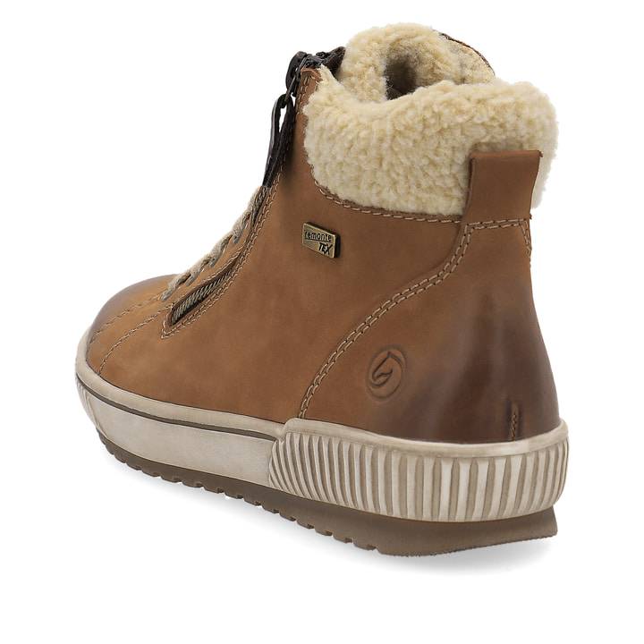 Remonte Artikelnummer D0770-22 Remonte Damen Schnürschuhe Karamellbraun