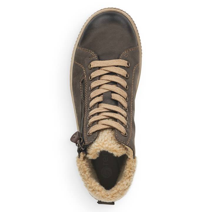 Remonte Artikelnummer D0770-45 Remonte Damen Schnürschuhe Granitgrau