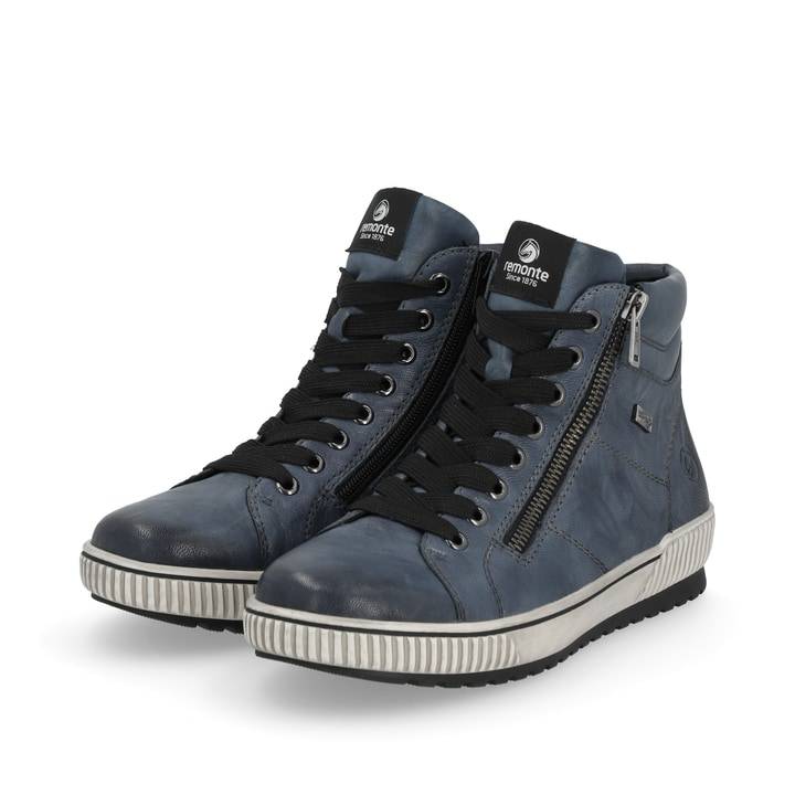 Remonte Artikelnummer D0772-14 remonte Damen Schnürschuhe ozeanblau