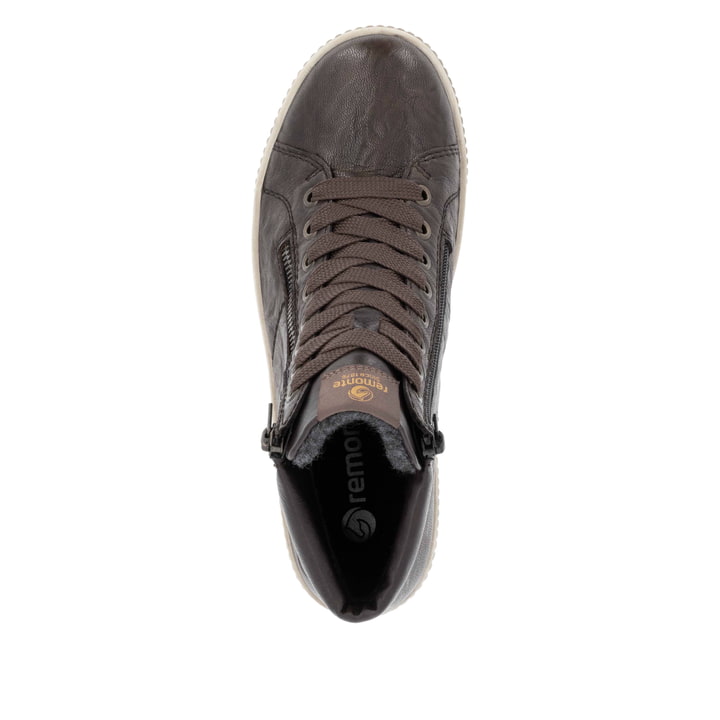 Remonte Artikelnummer D0772-25 Remonte Damen Schnürschuhe Espressobraun