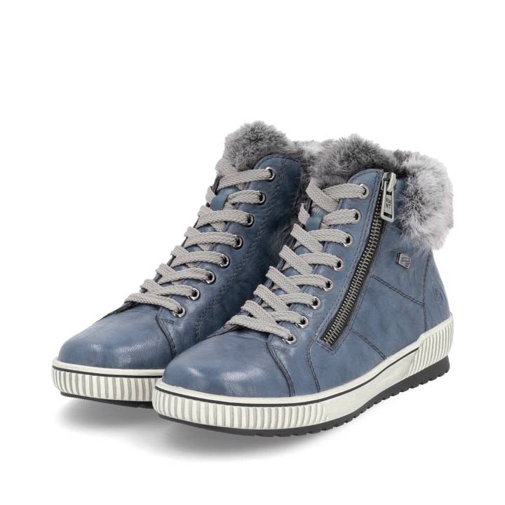 Remonte Artikelnummer D0780-14 remonte Damen Schnürschuhe pazifikblau