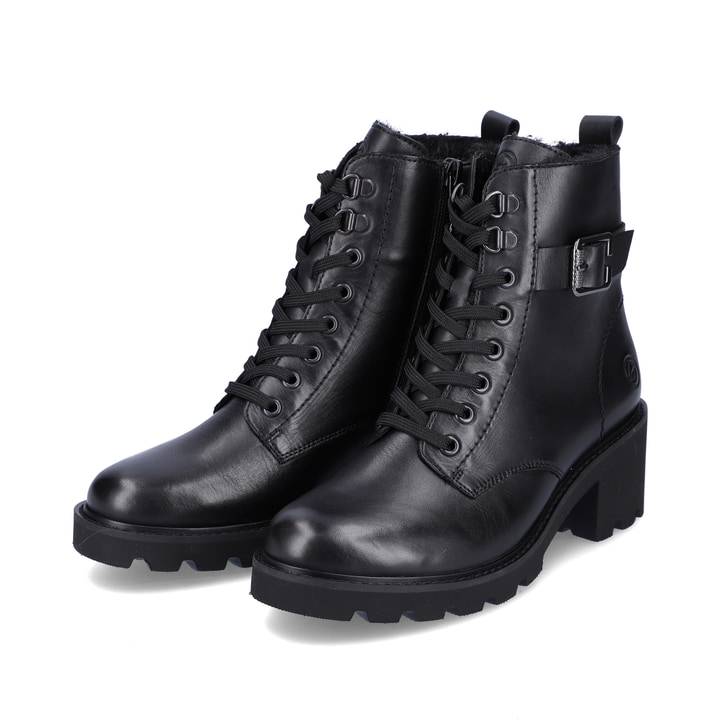 Remonte Artikelnummer D0A74-01 remonte Damen Biker Boots glanzschwarz