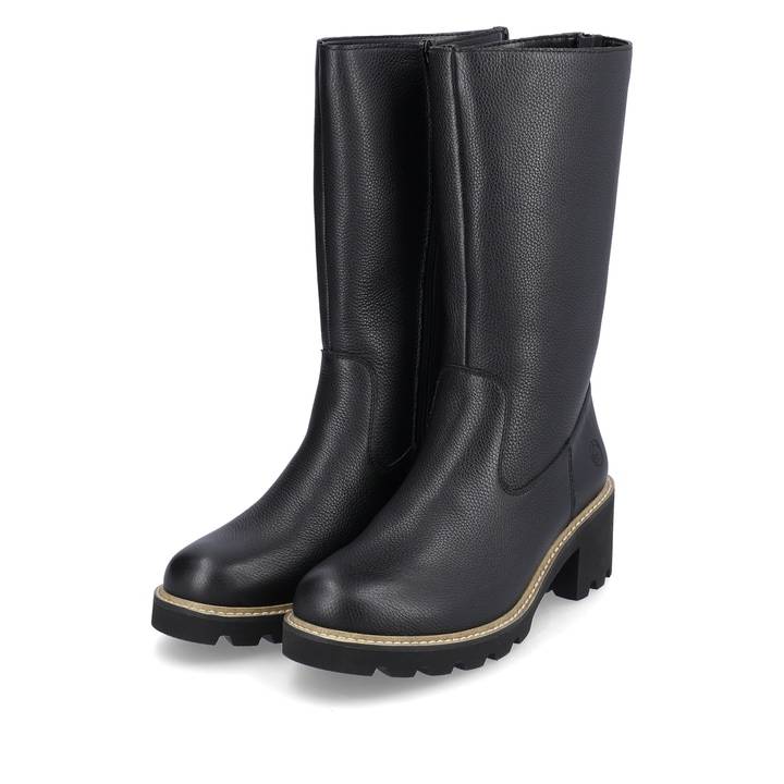 Remonte Artikelnummer D0A78-01 remonte Damen Hochschaftstiefel nachtschwarz