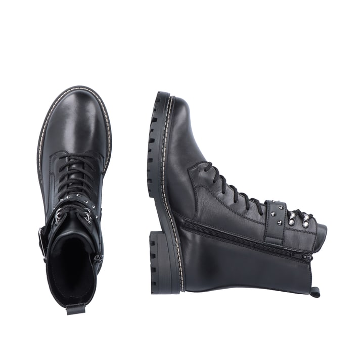 Remonte Artikelnummer D0B73-01 Remonte Damen Biker Boots Tiefschwarz