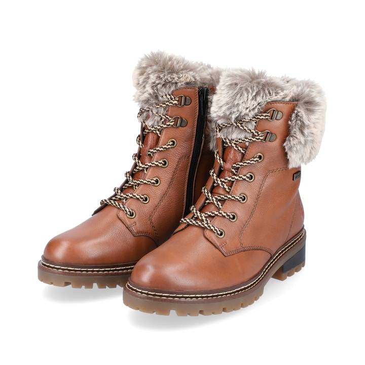 Remonte Artikelnummer D0B74-24 remonte Damen Schnürstiefel zimtbraun