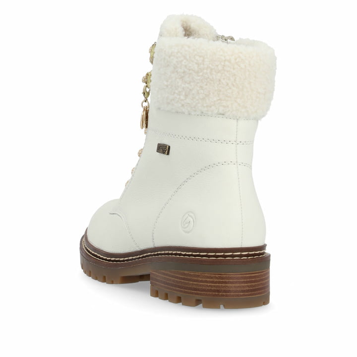 Remonte Artikelnummer D0B74-81 Remonte Damen Schnürstiefel Reinweiß