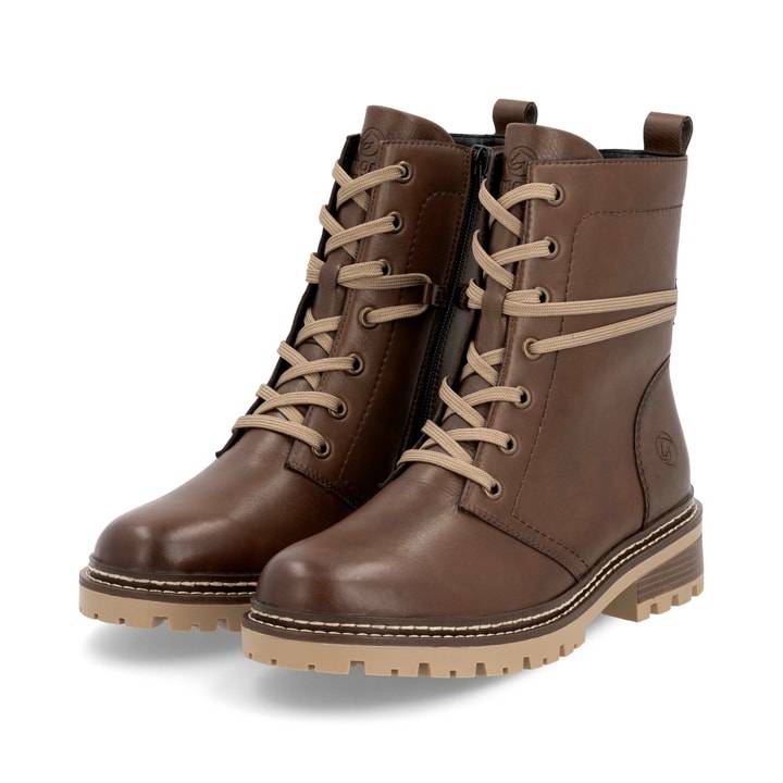 Remonte Artikelnummer D0B75-23 remonte Damen Schnürstiefel holzbraun