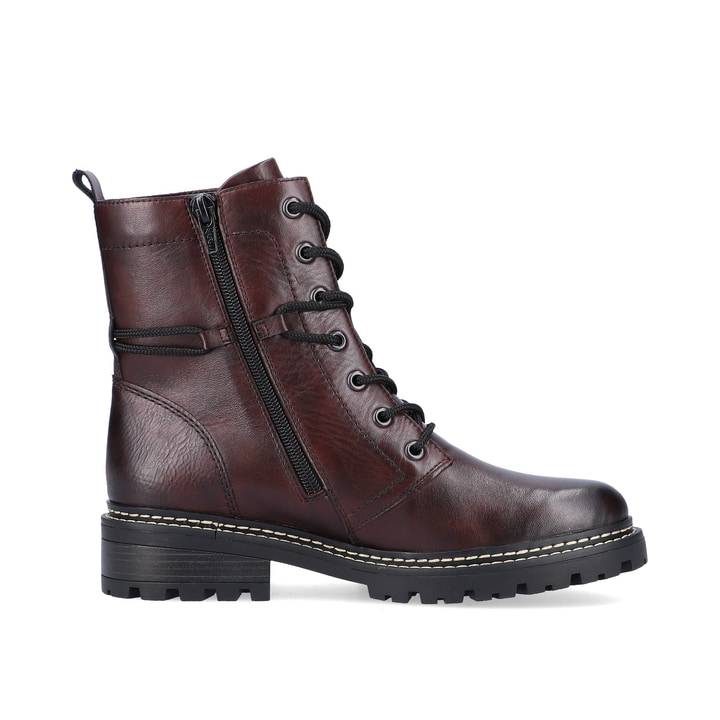 Remonte Artikelnummer D0B75-35 Remonte Damen Schnürstiefel Weinrot