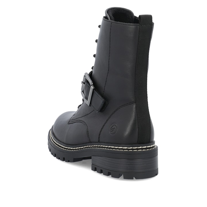 Remonte Artikelnummer D0B78-01 Remonte Damen Biker Boots Nachtschwarz