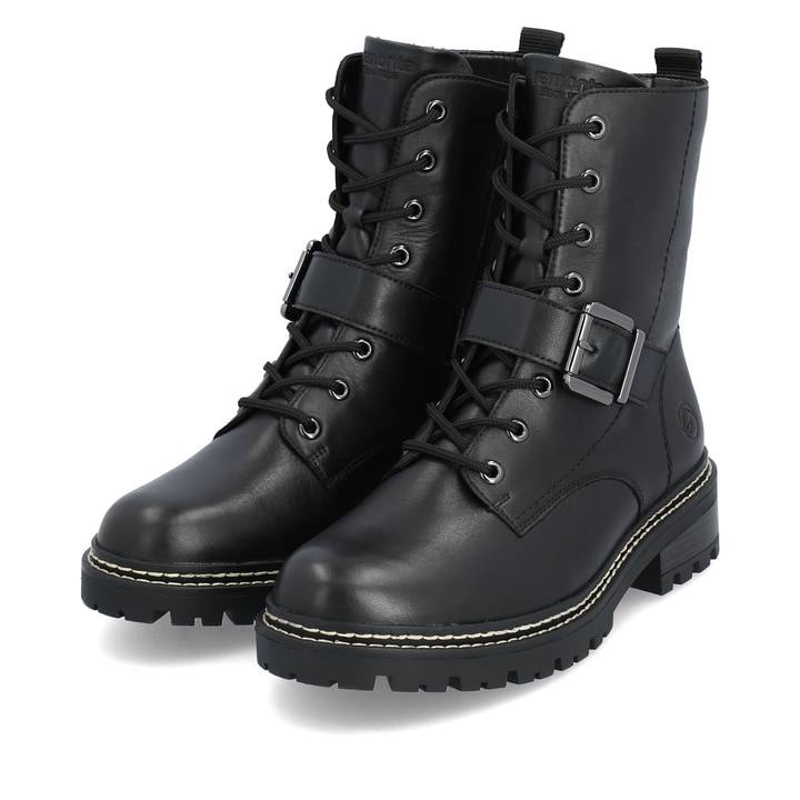 Remonte Artikelnummer D0B78-01 remonte Damen Biker Boots nachtschwarz