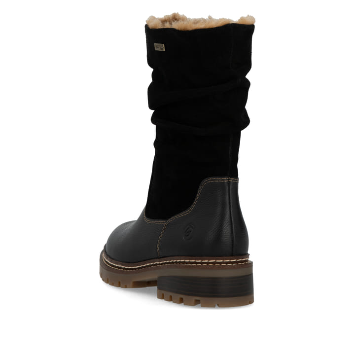 Remonte Artikelnummer D0B80-00 Remonte Damen Hochschaftstiefel Tiefschwarz