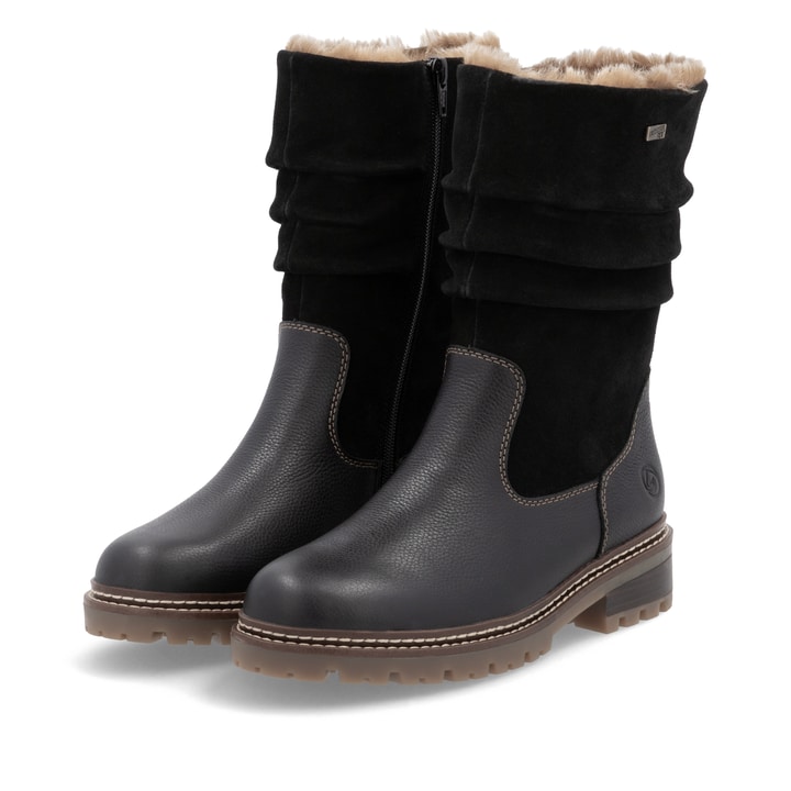 Remonte Artikelnummer D0B80-00 remonte Damen Hochschaftstiefel tiefschwarz