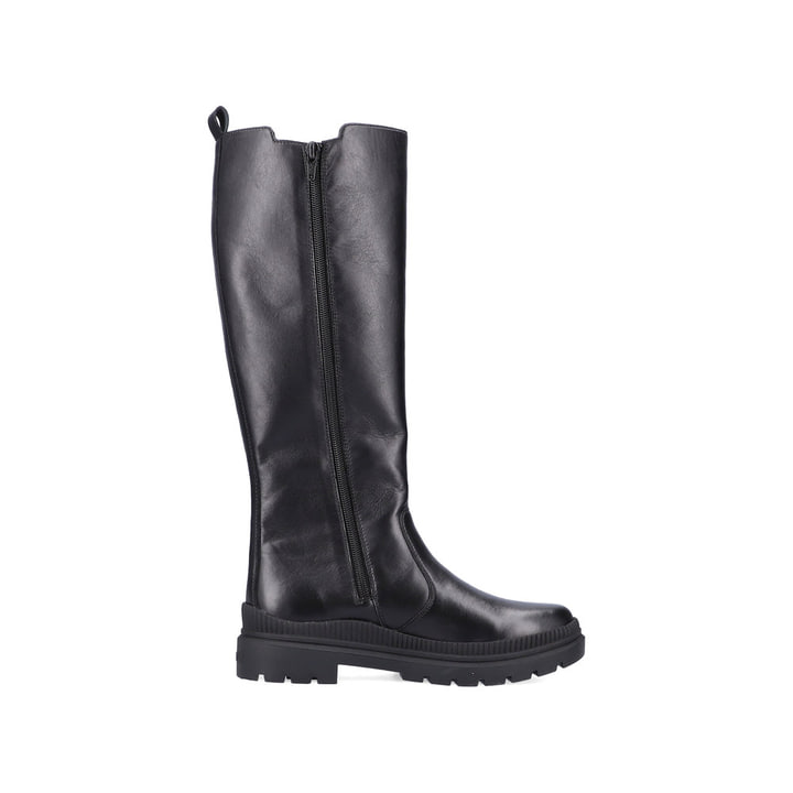 Remonte Artikelnummer D0C71-01 Remonte Damen Hochschaftstiefel Glanzschwarz