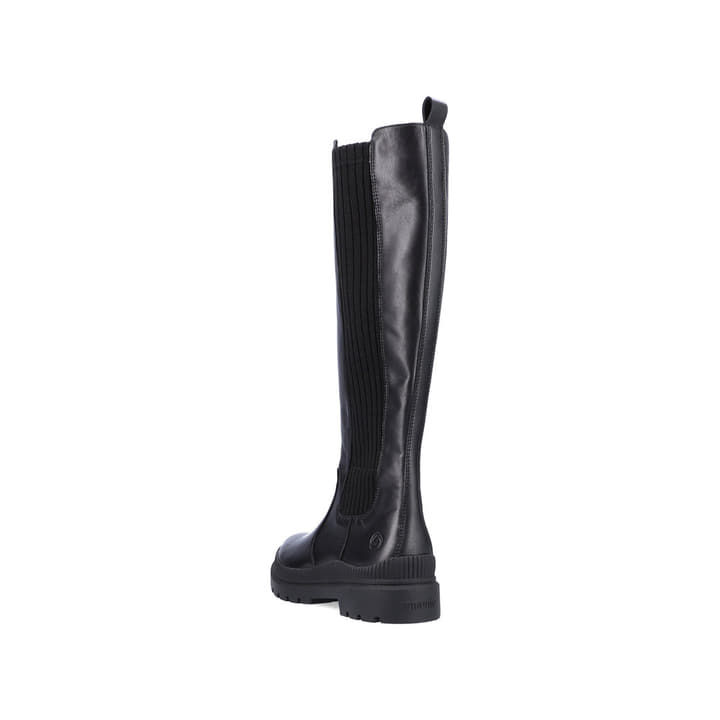 Remonte Artikelnummer D0C71-01 Remonte Damen Hochschaftstiefel Glanzschwarz