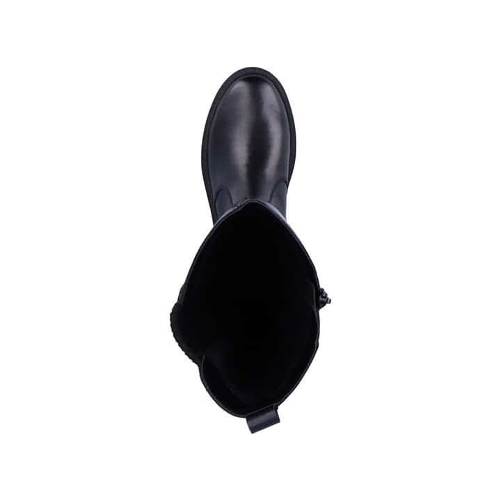 Remonte Artikelnummer D0C71-01 Remonte Damen Hochschaftstiefel Glanzschwarz