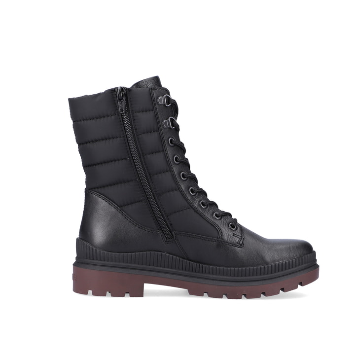 Remonte Artikelnummer D0C76-01 Remonte Damen Schnürstiefel Nachtschwarz