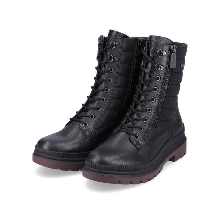 Remonte Artikelnummer D0C76-01 remonte Damen Schnürstiefel nachtschwarz