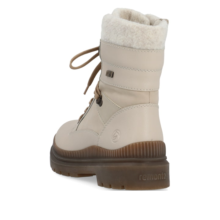 Remonte Artikelnummer D0C77-60 Remonte Damen Schnürstiefel Hellbeige