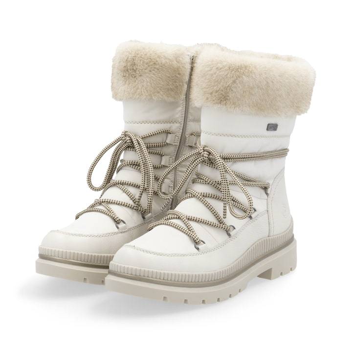 Remonte Artikelnummer D0C81-80 remonte Damen Schnürstiefel schneeweiß