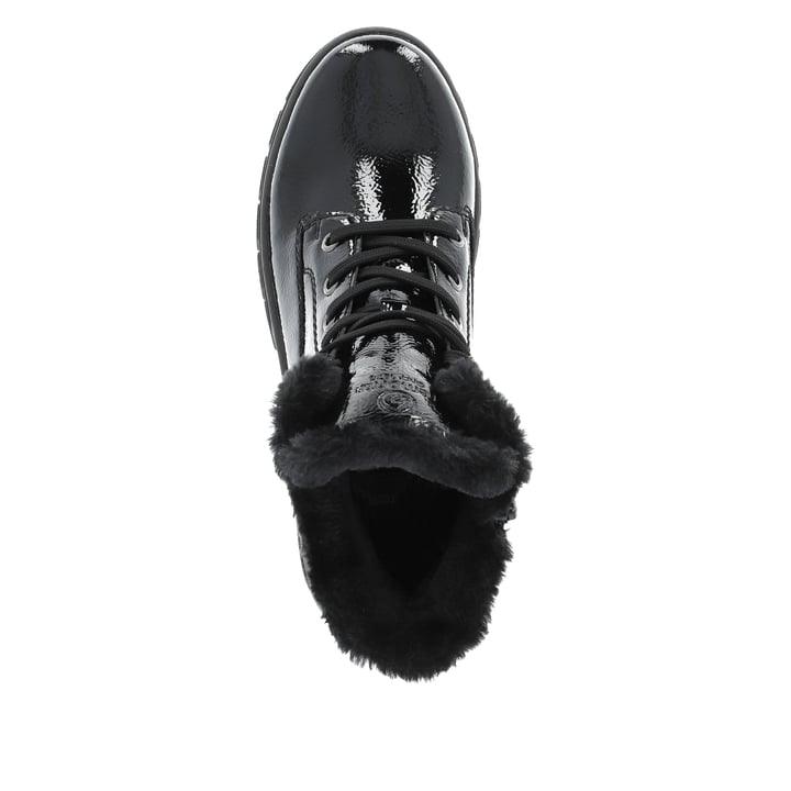 Remonte Artikelnummer D0E71-02 Remonte Damen Schnürstiefel Mitternachtsschwarz