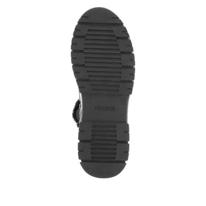 Remonte Artikelnummer D0E71-02 Remonte Damen Schnürstiefel Mitternachtsschwarz
