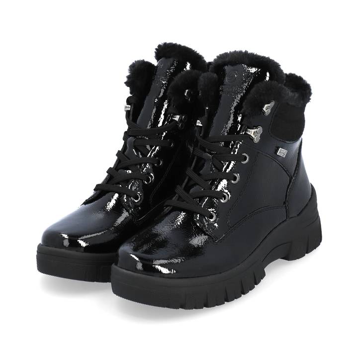 Remonte Artikelnummer D0E71-02 remonte Damen Schnürstiefel mitternachtsschwarz