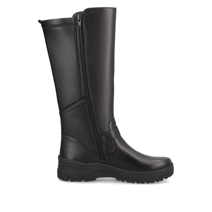 Remonte Artikelnummer D0E75-01 Remonte Damen Hochschaftstiefel Tiefschwarz