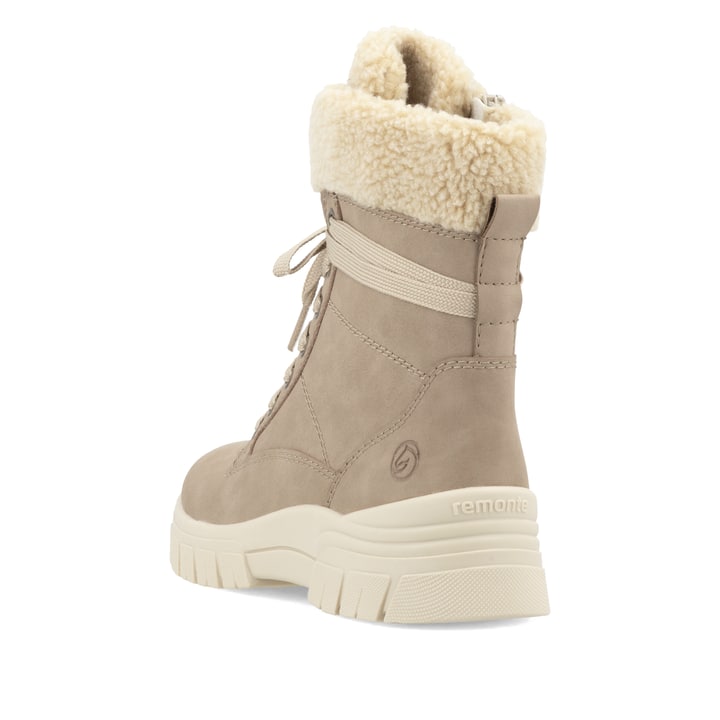 Remonte Artikelnummer D0E76-20 Remonte Damen Schnürstiefel Braunbeige