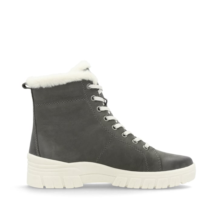 Remonte Artikelnummer D0E77-45 Remonte Damen Schnürstiefel Steingrau