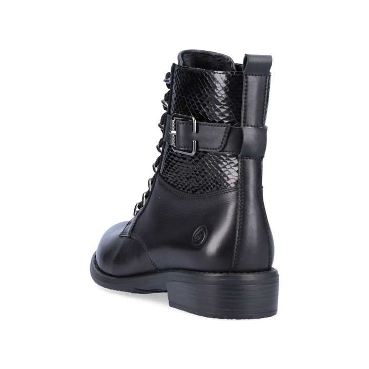 Remonte Artikelnummer D0F72-01 Remonte Damen Biker Boots Mitternachtsschwarz