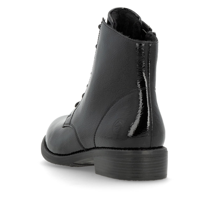 Remonte Artikelnummer D0F73-00 Remonte Damen Kurzstiefel Glanzschwarz
