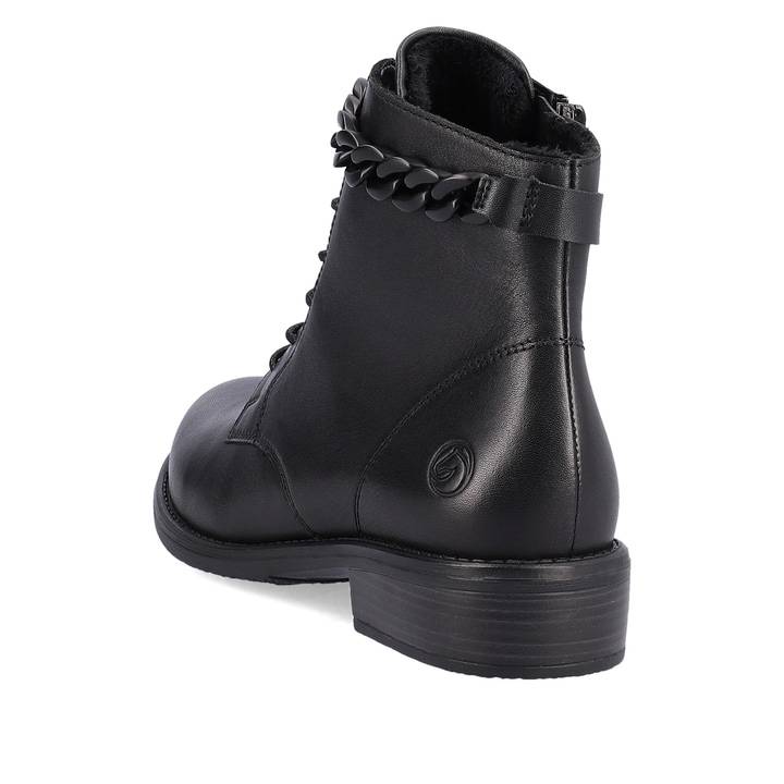 Remonte Artikelnummer D0F74-01 Remonte Damen Biker Boots Glanzschwarz
