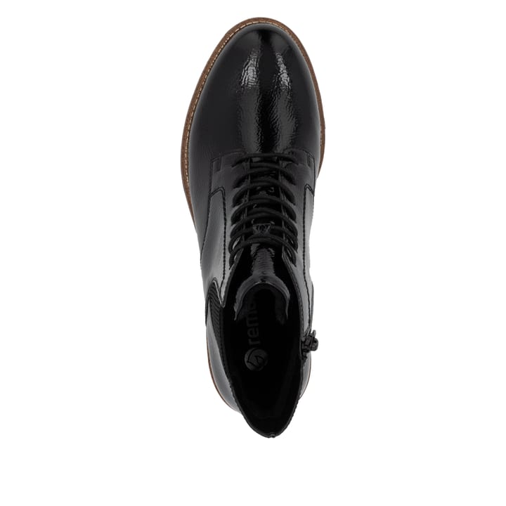 Remonte Artikelnummer D0F79-00 Remonte Damen Kurzstiefel Glanzschwarz