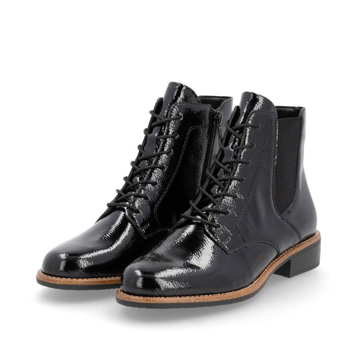 Remonte Artikelnummer D0F79-00 remonte Damen Kurzstiefel glanzschwarz