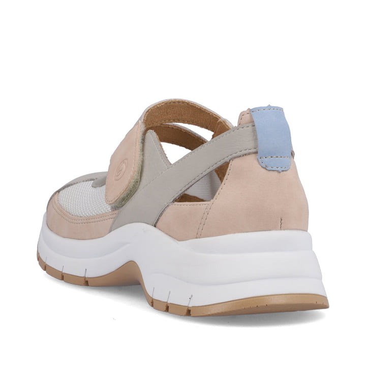 Remonte Artikelnummer D0G08-40 Remonte Damen Slipper Mondgrau-altrosa