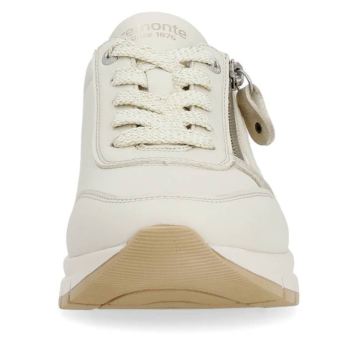 Remonte Artikelnummer D0G09-80 Remonte Damen Sneaker Hellbeige-metallic