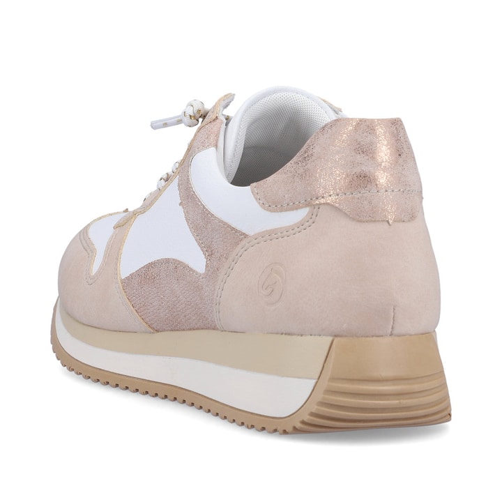 Remonte Artikelnummer D0H00-31 Remonte Damen Sneaker Zartrosa-blütenweiß