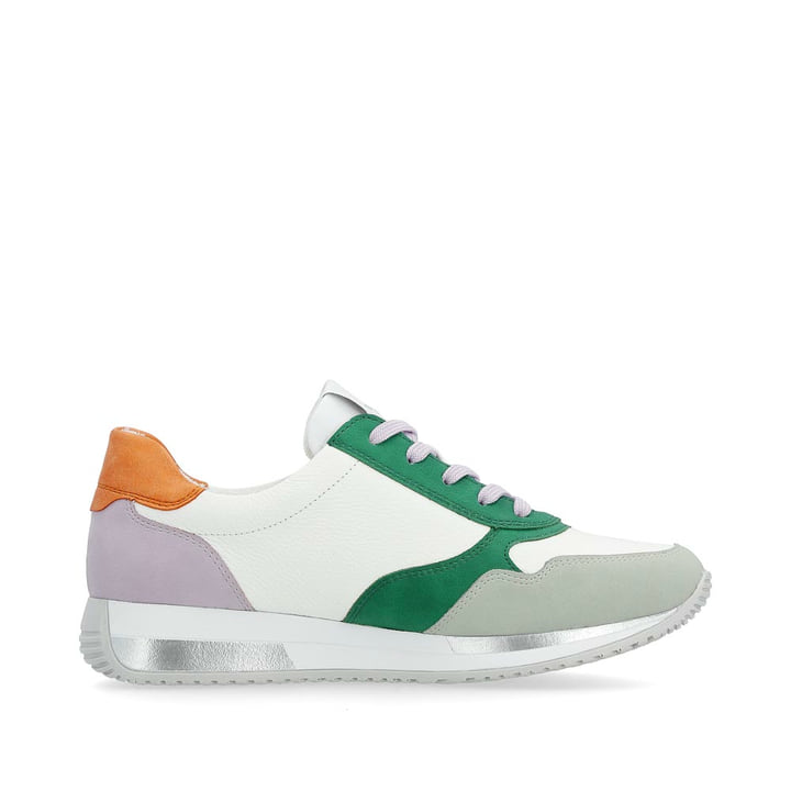 Remonte Artikelnummer D0H01-83 Remonte Damen Sneaker Weiß-grün-orange