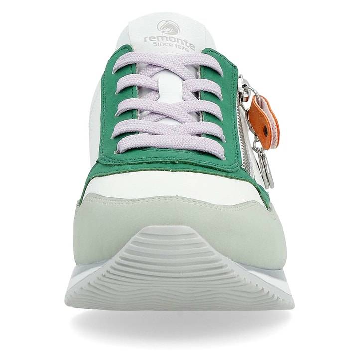 Remonte Artikelnummer D0H01-83 Remonte Damen Sneaker Weiß-grün-orange