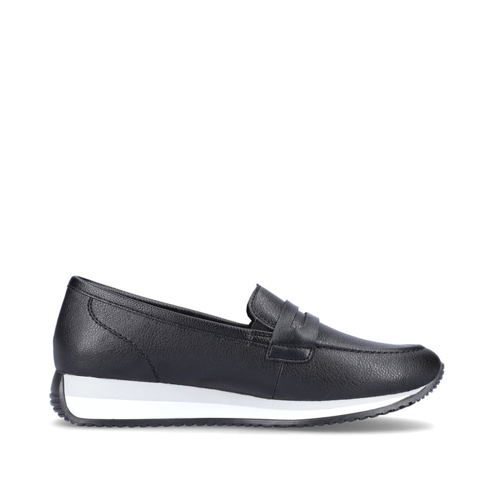 Remonte Artikelnummer D0H04-00 Remonte Damen Loafers Asphaltschwarz