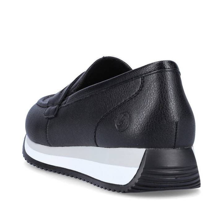 Remonte Artikelnummer D0H04-00 Remonte Damen Loafers Asphaltschwarz