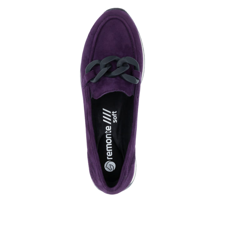 Remonte Artikelnummer D0H10-30 Remonte Damen Loafers Aubergine